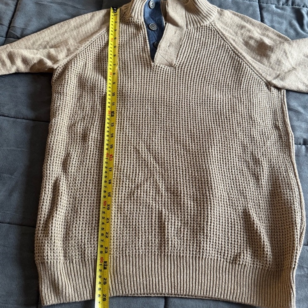 Weatherproof Men's Beige Sweater 👍🏻 - Picture 4 of 7